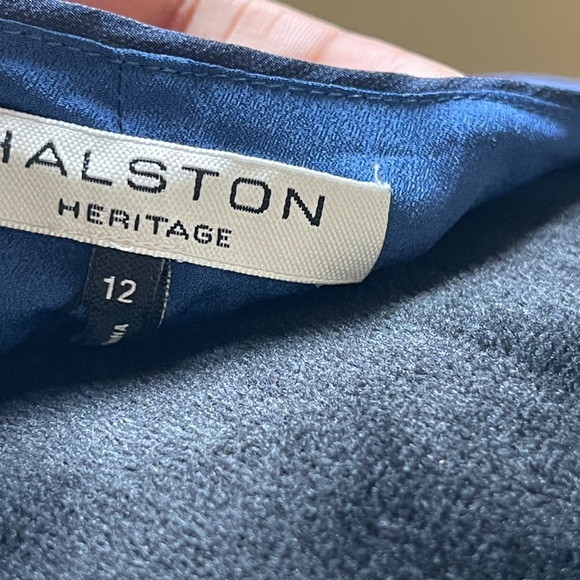 Halston Heritage Sunburst Floral Mini Dress Size 12 100% Silk NWT - Picture 9 of 9